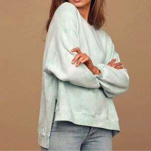 Found Los Angeles Mint Tie Dye Sweatshirt